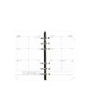 Recharge pour organiseur Timer 21 Horizontal - 1 semaine sur 2 pages - 15 x 21 cm - Quo Vadis