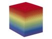 Quo Vadis - Bloc Cube - arc en ciel 