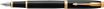 Parker IM - Stylo plume noir GT - pointe moyenne
