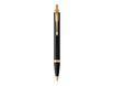 Parker IM - Stylo à bille noir/or - encre bleue