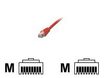 MCL Samar - câble réseau RJ45 CAT 5E F/UTP - 50 cm - rouge
