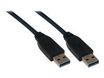 MCL Samar - câble USB 3.0 type A (M) vers USB 3.0 type A (M) - 3 m - noir