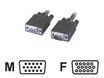 MCL Samar - Rallonge de câble VGA HD15 (M) vers VGA HD15 (F) - 2 m 