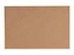 DAHLE - Tableau d'affichage en liège naturel 40 x 60 cm - cadre en bois