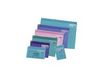 Snopake Zippa-Bag S - 5 Pochettes renforcées zippées - format enveloppes DL - coloris assortis