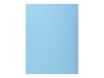Exacompta Super 210 - 50 Chemises 1 rabat - 210 gr - bleu
