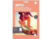 Apli Home - 10 Étiquettes adhésives polyester blanches - A4 (210 x 297 mm) - coins droits - réf 15187