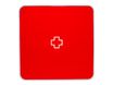 Armoire à pharmacie MultiBox - 32 x 32 x 7 cm - 4 étagères - rouge