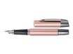 Online Campus - Stylo plume rose doré métallique