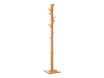 Porte-manteau en bois naturel avec porte parapluie EASYCLOTH - orange