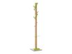 Porte-manteau en bois naturel avec porte parapluie EASYCLOTH - vert