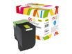Cartouche laser remanufacturée Lexmark 802H - jaune - Owa
