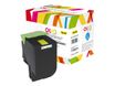 Cartouche laser remanufacturée Lexmark 802S - jaune - Owa