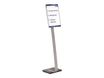 Durable Info Sign - Présentoir sur pied - support d'information A3