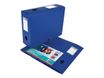 Oxford Memphis - Boîte de classement plastique - dos 100 mm - bleu foncé