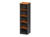 Colonne bibliothèque JAZZ+ - L48 x H183 x P48 - Aulne