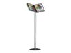 INOVSHOP - Lutrin de sol - pied aluminium anodisé - vendu sans les pochettes