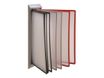 INOVSHOP - Lutrin de comptoir mural plastique - fourni avec 10 pochettes A4 multi-coloris