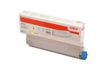 OKI 46443101 - jaune - cartouche laser d'origine 