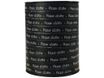 Maildor - Bolduc - ruban d'emballage 10 mm x 250 m - plaisir d'offrir noir/blanc