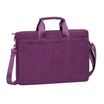 RIVACASE Biscayne - Sacoche pour ordinateur portable 15,6" - prune