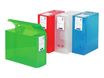 Viquel Propyglass - Boîte de classement plastique - dos 120 mm - rouge