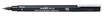 UNI PIN - Feutre fin - pointe brush - noir