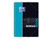 Oxford Etudiants - Cahier Nomadbook B5 (19 x 25 cm) avec pochettes 3 rabats - 160 pages - petits carreaux (5x5 mm) - double spirale - disponible dans différentes couleurs