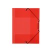 Viquel Propyglass - Chemise polypro à rabats - A4 - rouge