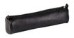 Clairefontaine - Trousse ronde - cuir - noir