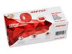 METO Proline - Boîte de 6 rouleaux de 1000 étiquettes enlevables - 26 x 16 mm - rouge - pour étiqueteuse 2 lignes