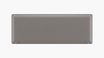 Panneau acoustique avec patine de fixation - L120 x 40 cm - Gris