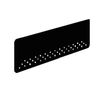 Voile de fond pour bureau bench Leonardo - noir