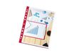 Viquel - Porte vues reliure mobile - 40 vues - A4 - rouge