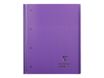 Clairefontaine Koverbook - Cahier à spirale polypro A4+ (22,5 x 29,7 cm) - 160 pages - petits carreaux (5x5 mm) - disponible dans différentes couleurs