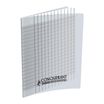 Conquérant - Cahier pour déficients visuels - 17 x 22 cm - 96 pages - grands carreaux (Seyes) - transparent
