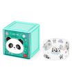 Boîte de rangement de bureau empilable Panda