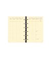 Recharge pour organiseur Timer 14 Prestige - 1 semaine sur 2 pages - 8 x 12,5 cm - papier ivoire - Quo Vadis