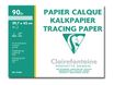 Clairefontaine - Pochette papier à dessin calque - 10 feuilles - A3 - 90G