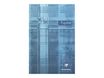 Clairefontaine - Bloc notes Pupitre - A4 - 160 pages - réglé avec marges - perforé