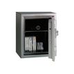 3760065624326-RESKAL SFS2-E71 - Coffre-fort ignifuge à code - acier/béton-Angle gauche-0