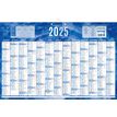 3592930026528-Calendrier bancaire année civile BOUCHUT "228 Bleu" 43 x 65 cm coloris bleu 70 %-P_2281_1-0