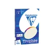 Clairefontaine Trophée - Papier couleur - A4 (210 x 297 mm) - 160 g/m² - Ramette de 50 feuilles - gris perle