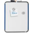 0034138080047-Nobo - Tableau blanc Slimline en acier laqué - 28 x 36 cm - magnétique - cadre gris-P_8004_6-5