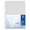 3135250105506-Viquel - 50 Pochettes perforées - A4 - 90 microns lisses-P_10550_1-0