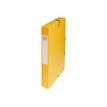 Exacompta Exabox - Boîte de classement en carte lustrée - dos 40 mm - jaune