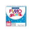 4007817804964-Pâte Fimo Kids  - Bleu Pailleté - 42G-Angle droit-1