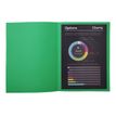3288582171043-Exacompta Rock"s - 10 Chemises - 210 gr - pour 200 feuilles - vert foncé-Avant-2