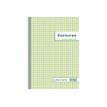Exacompta - 5 Manifolds Carnets de factures - 50 dupli - A4