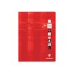 3329680332766-Clairefontaine Metric - Cahier de travaux pratiques (TP) pour déficients visuels - 24 x 32 cm - 64 pages - Grands carreaux noirs agrandis - Disponible -Avant-1
